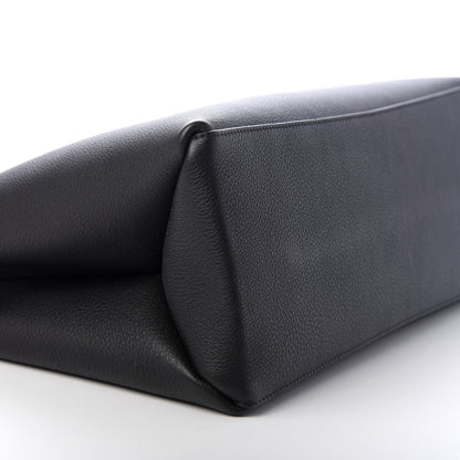 Louis Vuitton Grained Calfskin Lockme Shopper Black 6 of 9