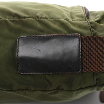 Prada Nylon Vela Messenger Bag Ebano 10 of 11