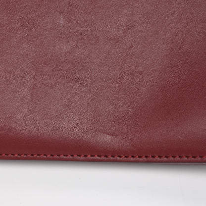 Chloe Suede Calfskin Small Faye Shoulder Bag Plum Purple 10 of 10