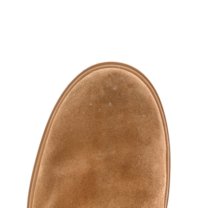 Louis Vuitton Suede Calfskin Shearling Snowdrop Flat Ankle Boot 40 Cognac 9 of 10