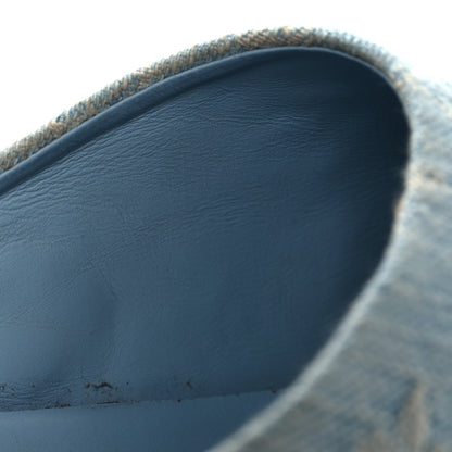 Louis Vuitton Monogram Washed Denim Aspen Platform Clog Mules 36 Blue 13 of 13
