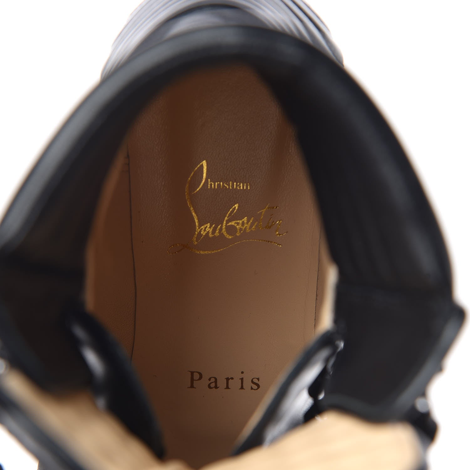 Christian Louboutin Nappa Mad Flat Boots 36 Black 7 of 8