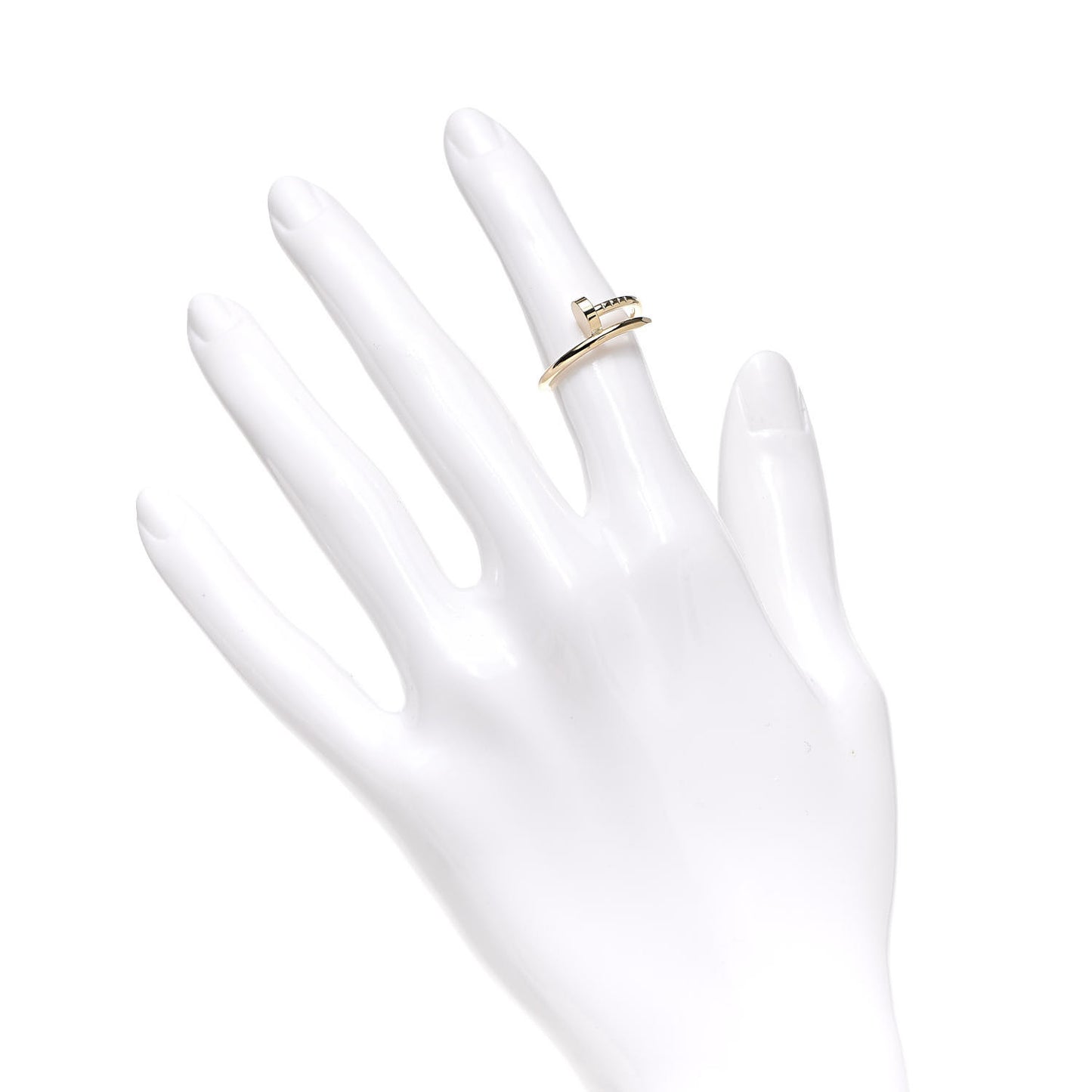 18K Yellow Gold Small Juste Un Clou Ring 50 5.25