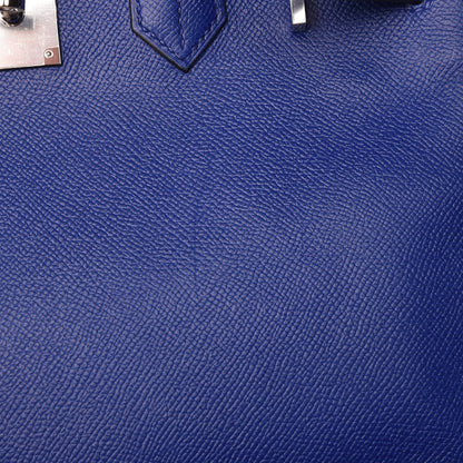 Hermes Epsom Birkin 30 Bleu Electrique 38 of 42