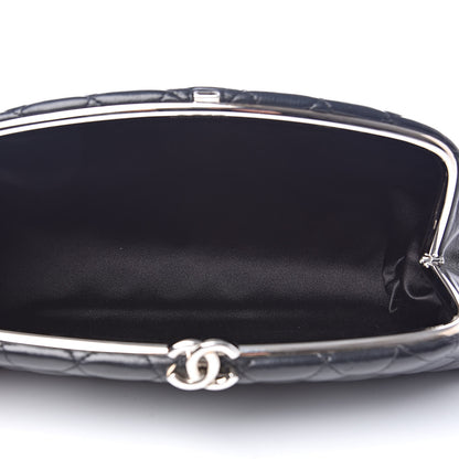 Chanel Lambskin Quilted Timeless Clutch Black 5 of 11