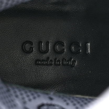 Gucci Technical Jersey Knit GG Monogram Square G 75mm Ankle Boots 38 Black Great White 8 of 9