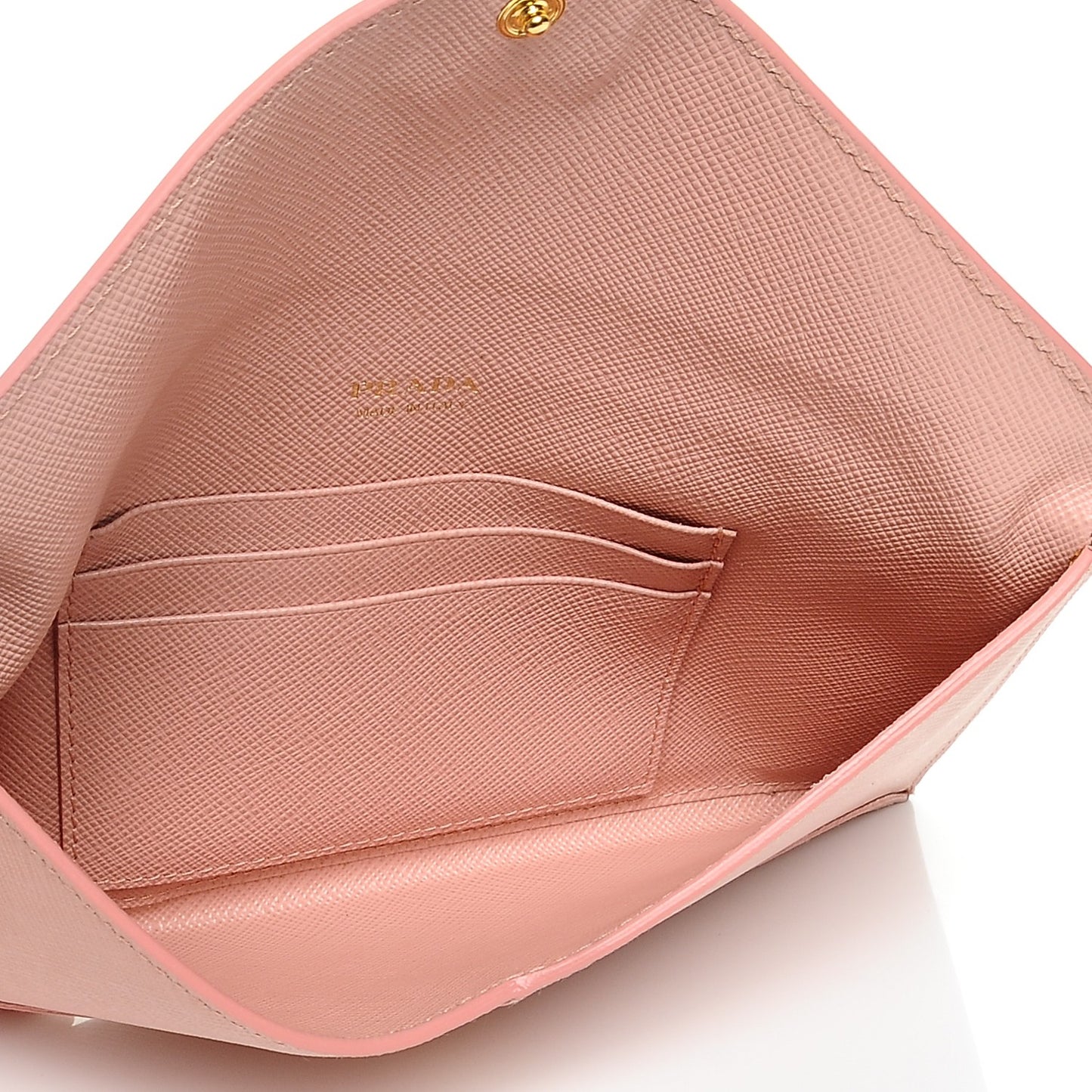 Saffiano Metal Envelope Wallet Orchidea