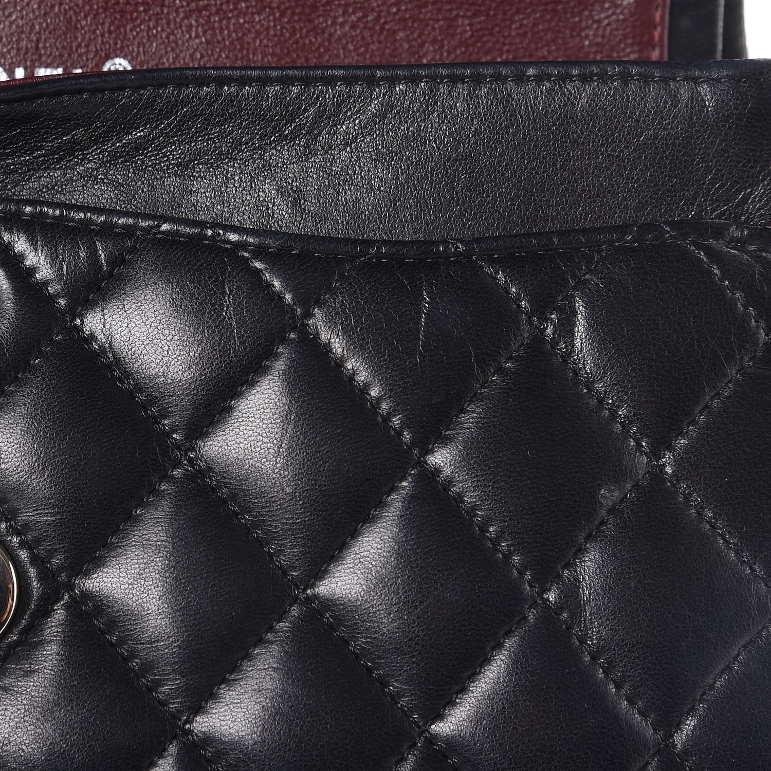 Chanel Lambskin Quilted Small Double Flap Black 13 of 16