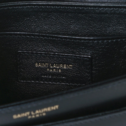 Saint Laurent Smooth Calfskin Small Solferino Satchel Black 6 of 12