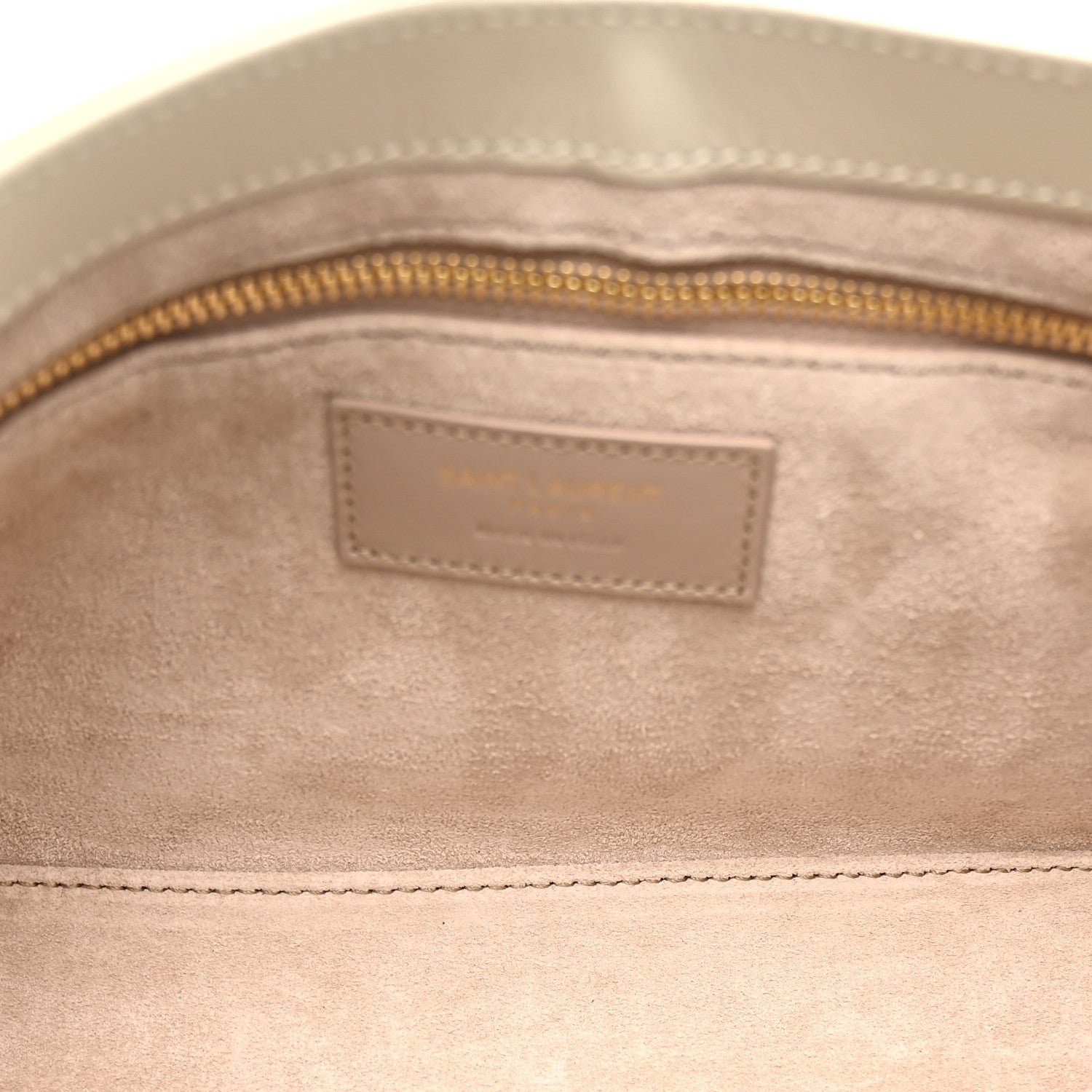 Saint Laurent Smooth Calfskin Le 5 A 7 Hobo Blanc Vintage 5 of 9