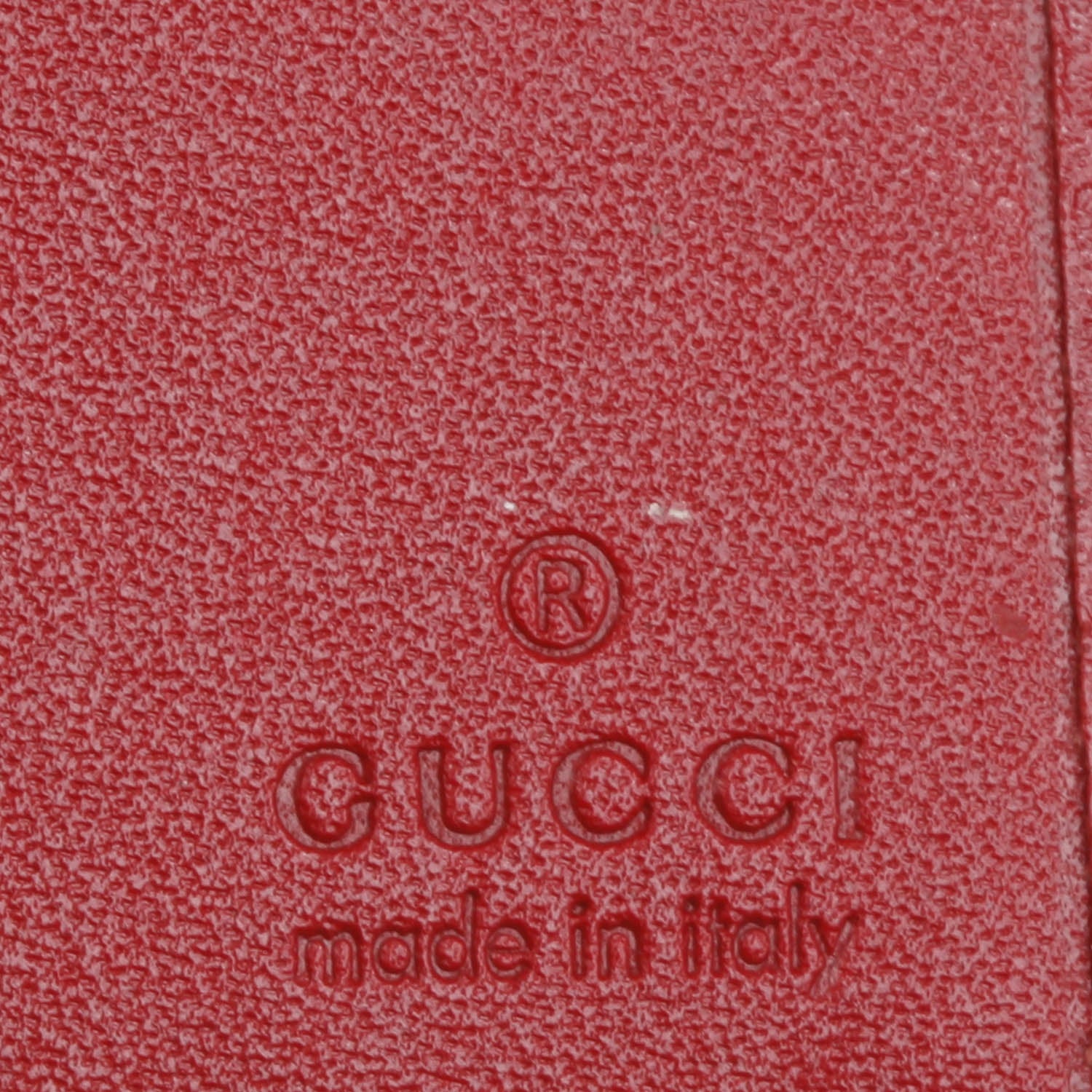 Gucci Leather Continental Wallet Red 10 of 11