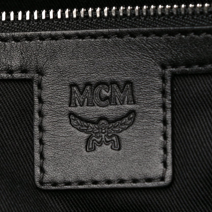 MCM Gradation Visetos Medium Anya Shopper Tote Black 6 of 9