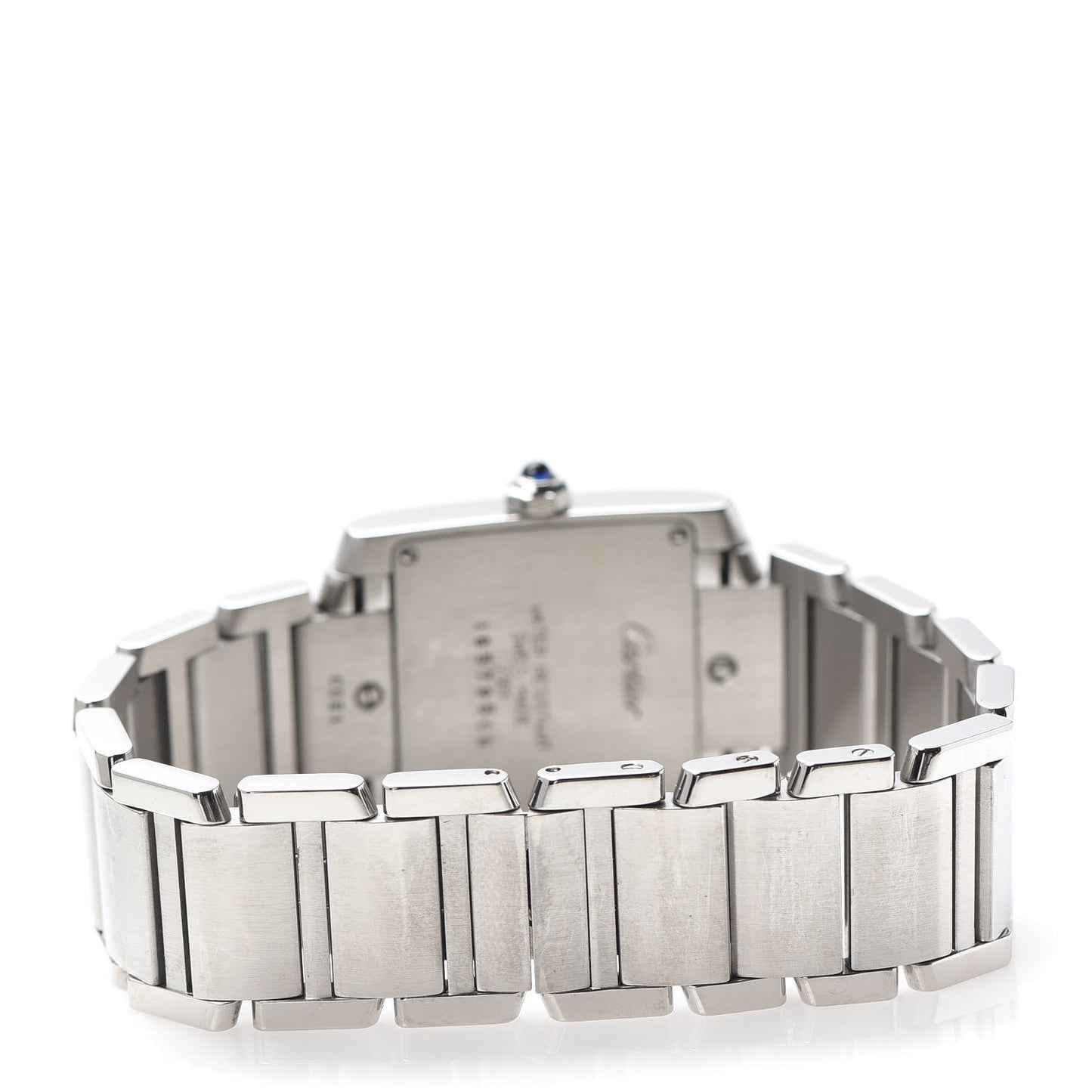 Stainless Steel 25mm Tank Francaise Quartz Watch
