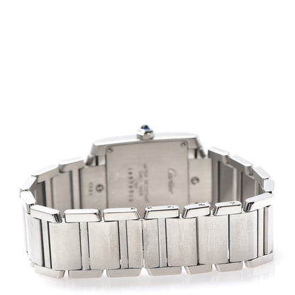 Cartier Stainless Steel 25mm Tank Francaise Quartz Watch 4 of 8