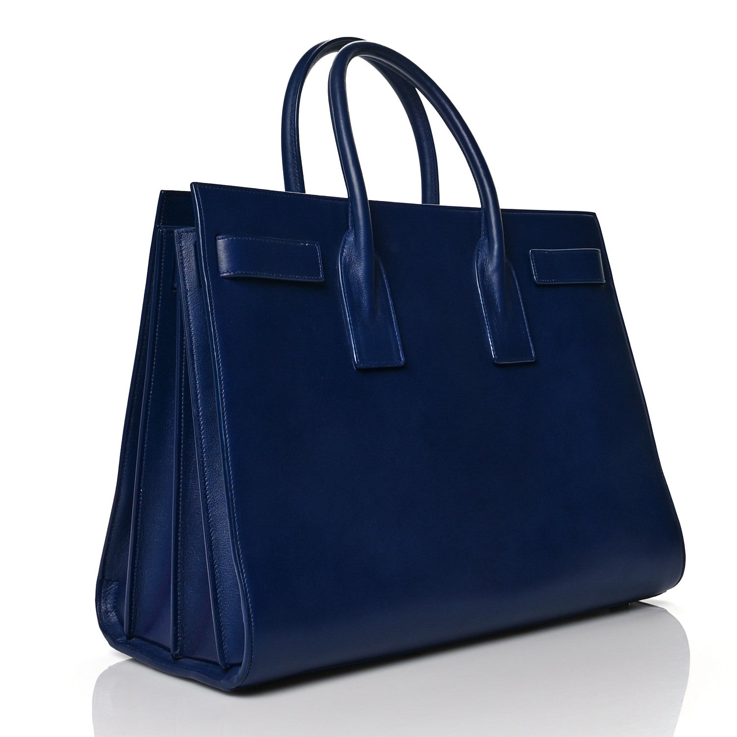 Saint Laurent Calfskin Large Sac De Jour Carryall Navy 3 of 12