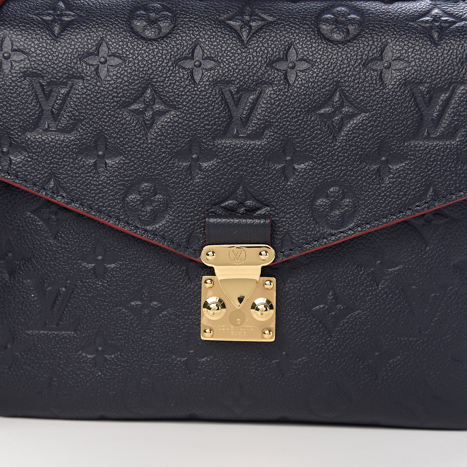 Louis Vuitton Empreinte Pochette Metis Marine Rouge 10 of 10
