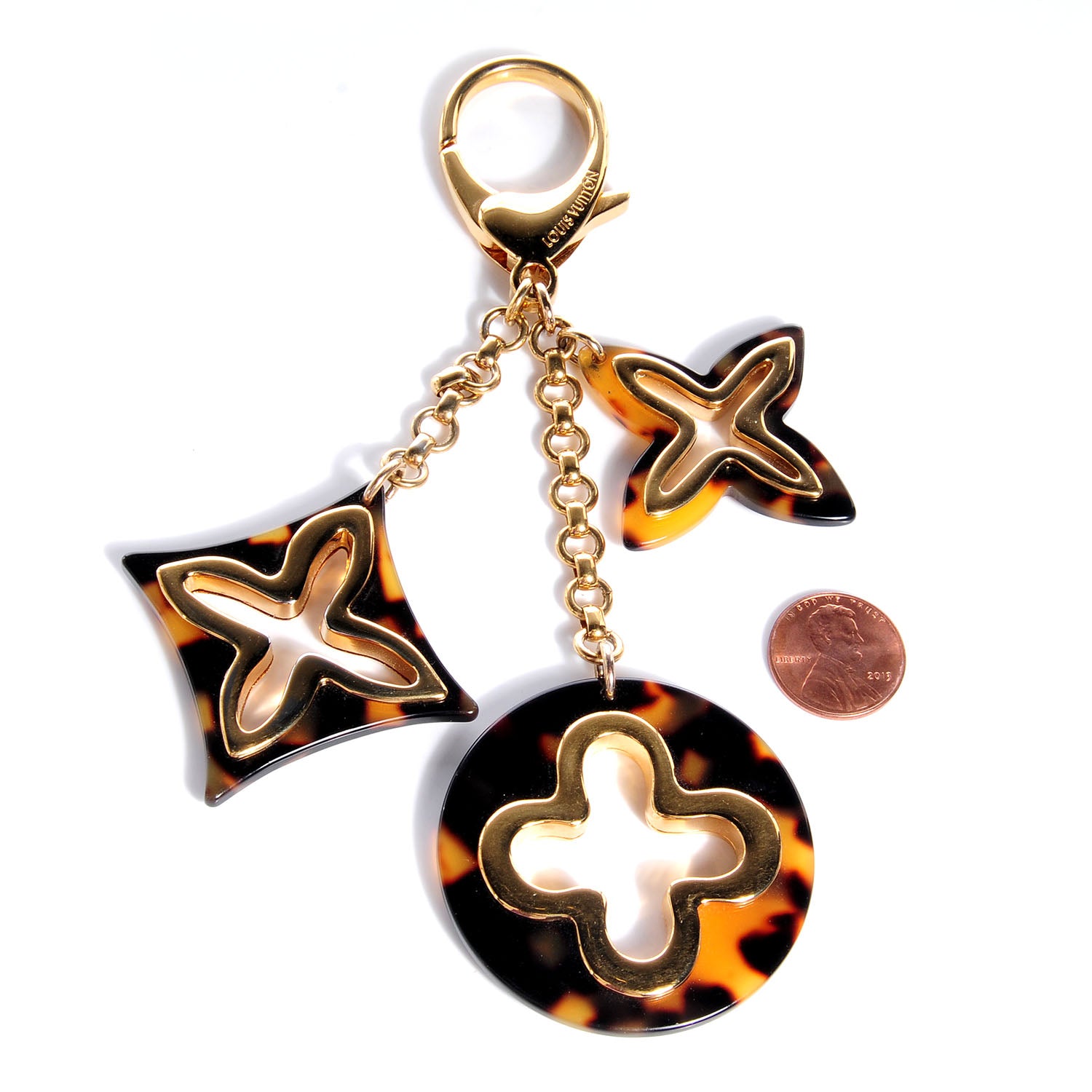 Louis Vuitton Insolence Bag Charm Ecaille 2 of 4