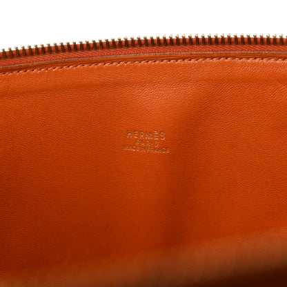 Hermes Taurillon Clemence Bolide 35 Potiron 6 of 18