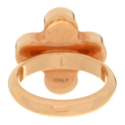 Louis Vuitton Metal Love Letters Timeless Ring L Gold 3 of 6
