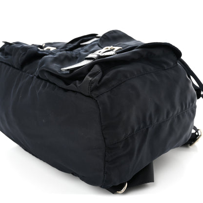 Prada Nylon Vela Saffiano Medium Backpack  Royal 9 of 9