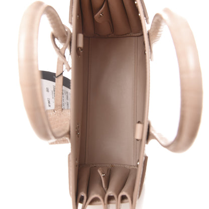 Saint Laurent Calfskin Crocodile Embossed Baby Sac De Jour Rose Antic 5 of 13
