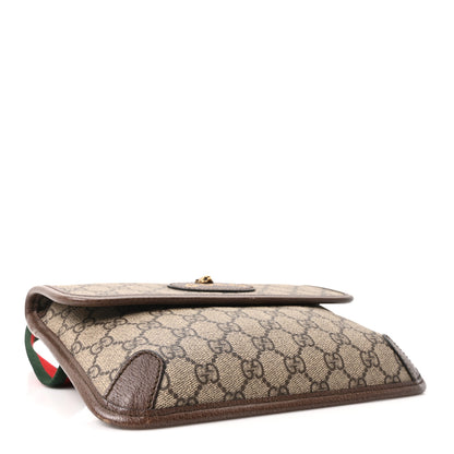 Gucci GG Supreme Monogram Neo Vintage Web Belt Bag Brown 4 of 10