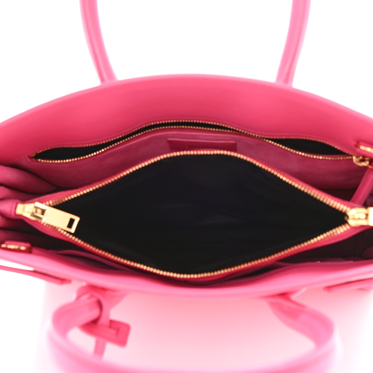 Saint Laurent Calfskin Small Sac De Jour Bubblegum 6 of 11