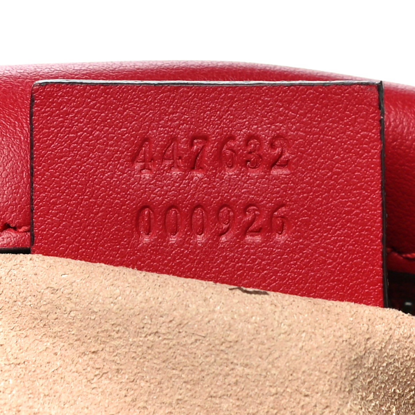 Calfskin Matelasse Small GG Marmont Chain Shoulder Bag Hibiscus Red