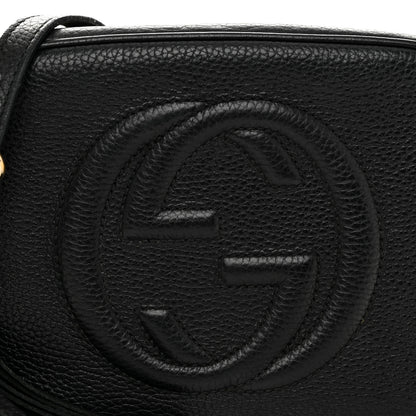 Gucci Pebbled Calfskin Small Soho Disco Bag Black 8 of 11