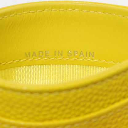 Chanel Caviar CC Timeless Card Holder Yellow 7 of 9