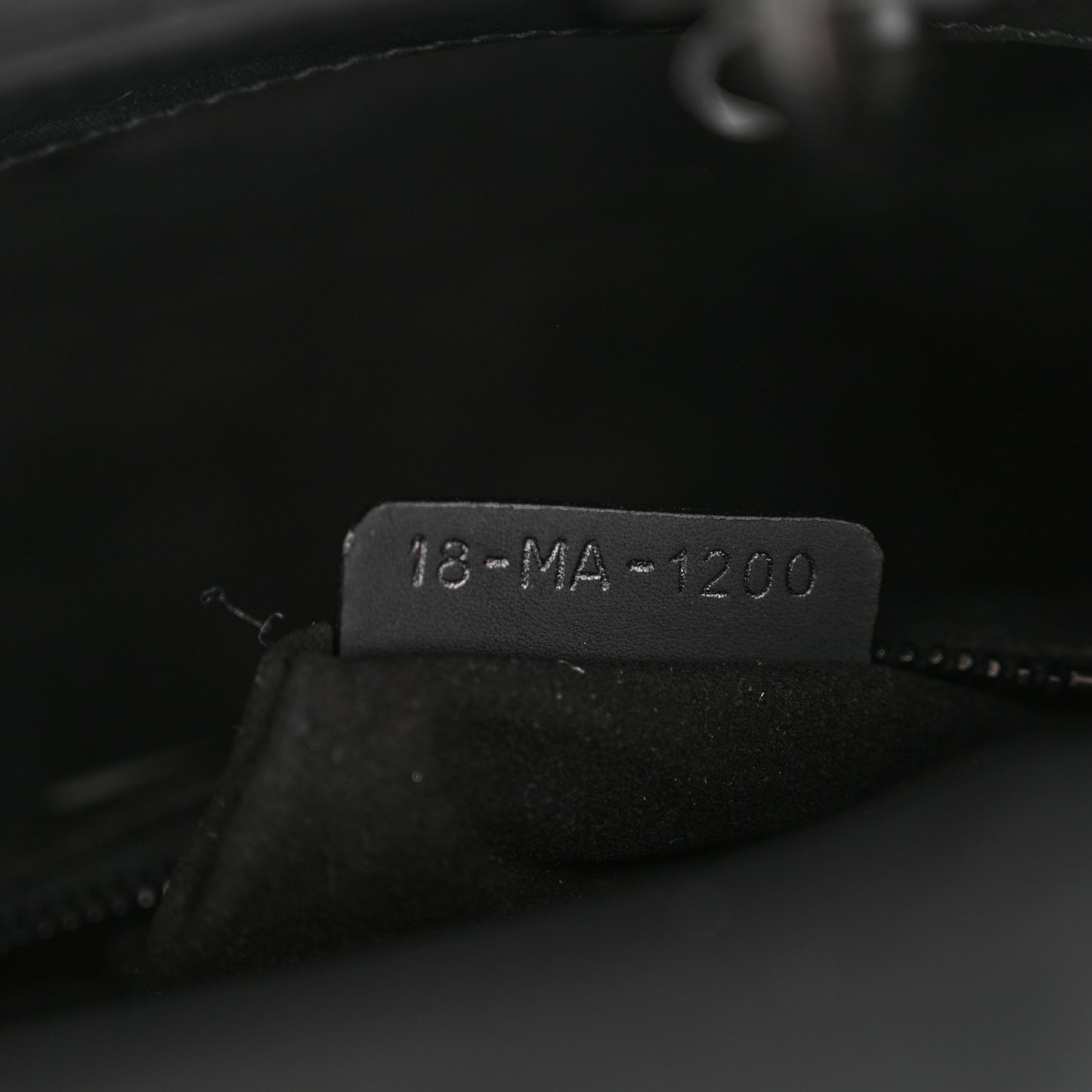 Ultra Matte Calfskin Cannage Mini Lady Dior Black