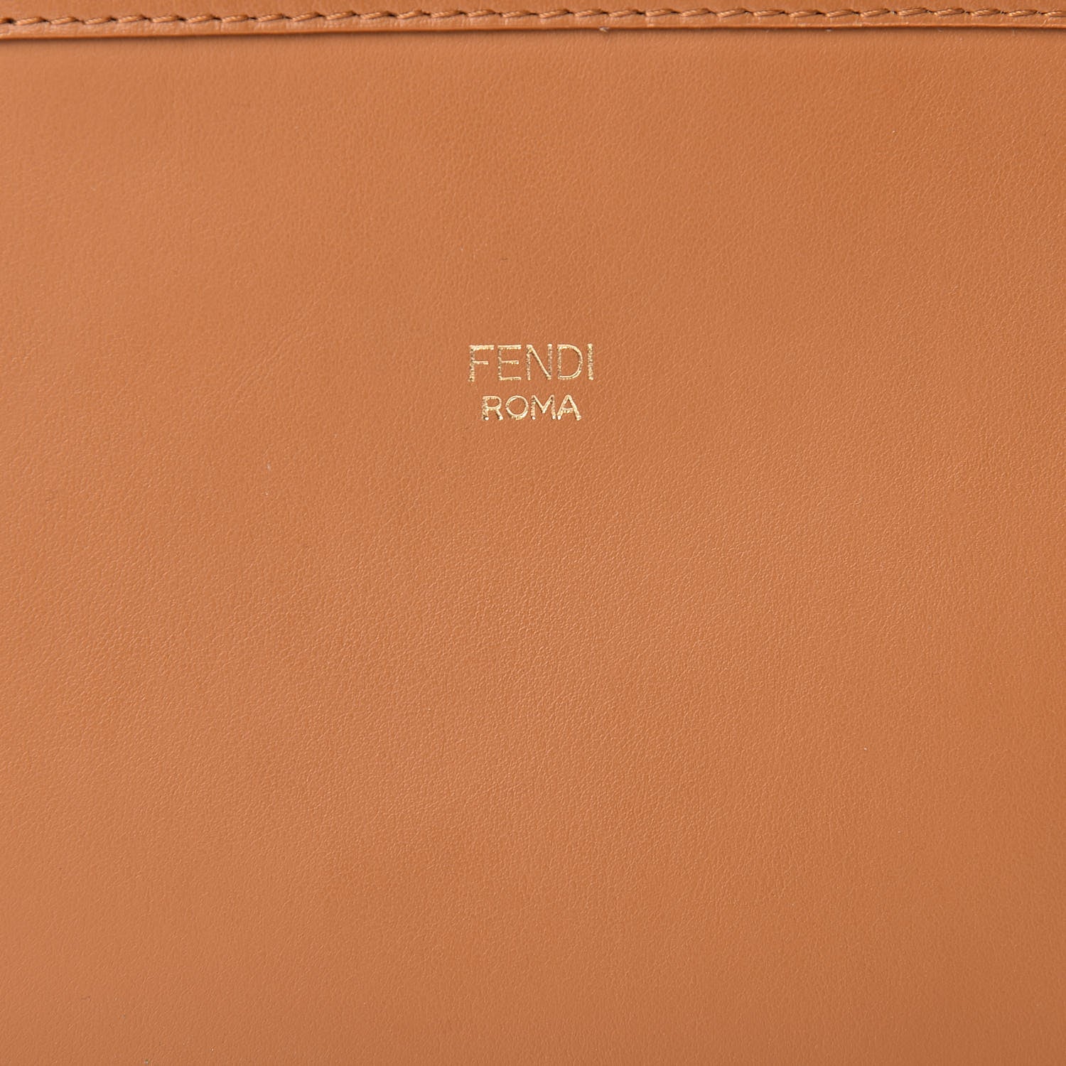 Fendi Vitello Century F is Camera Case Caramello 8 of 11