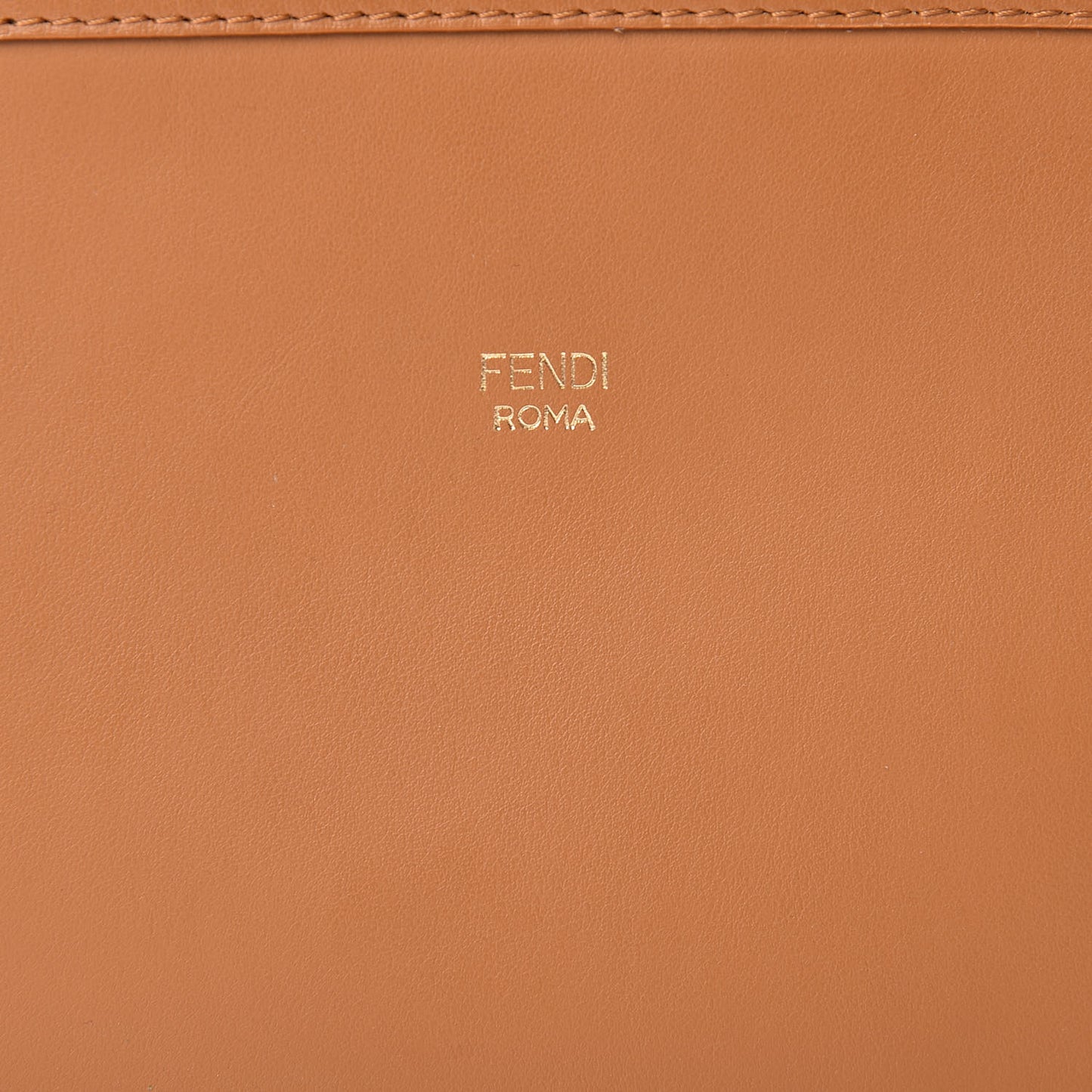 Vitello Century F is Fendi Camera Case Caramello
