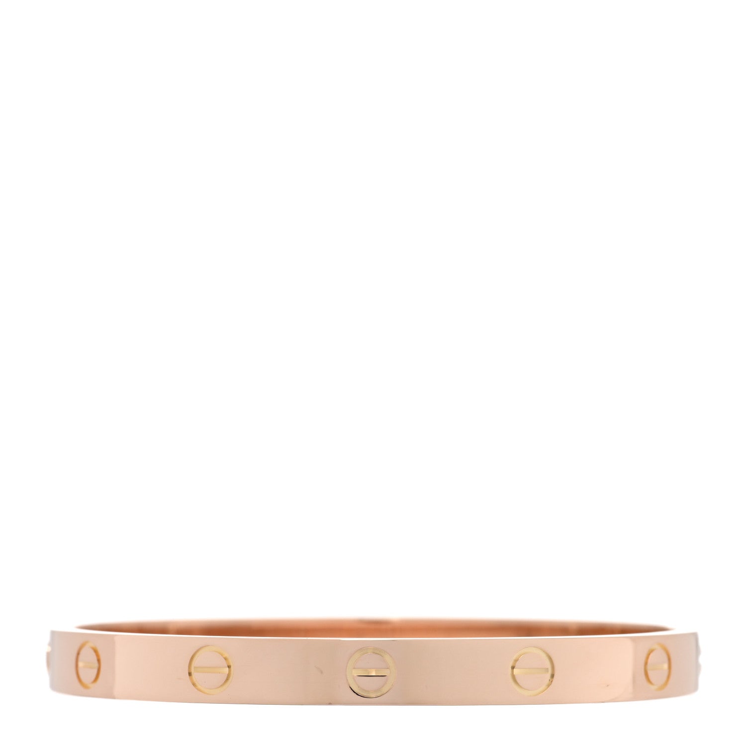 Cartier 18K Pink Gold LOVE Bracelet 17 2 of 7
