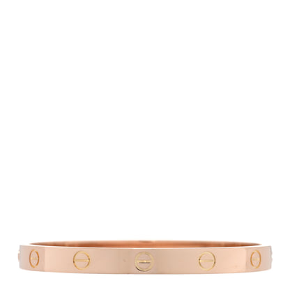 Cartier 18K Pink Gold LOVE Bracelet 17 2 of 7
