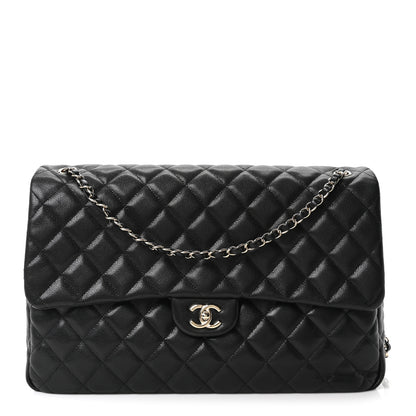 Chanel Caviar Quilted XXL Travel Flap Bag Black 1 of 10