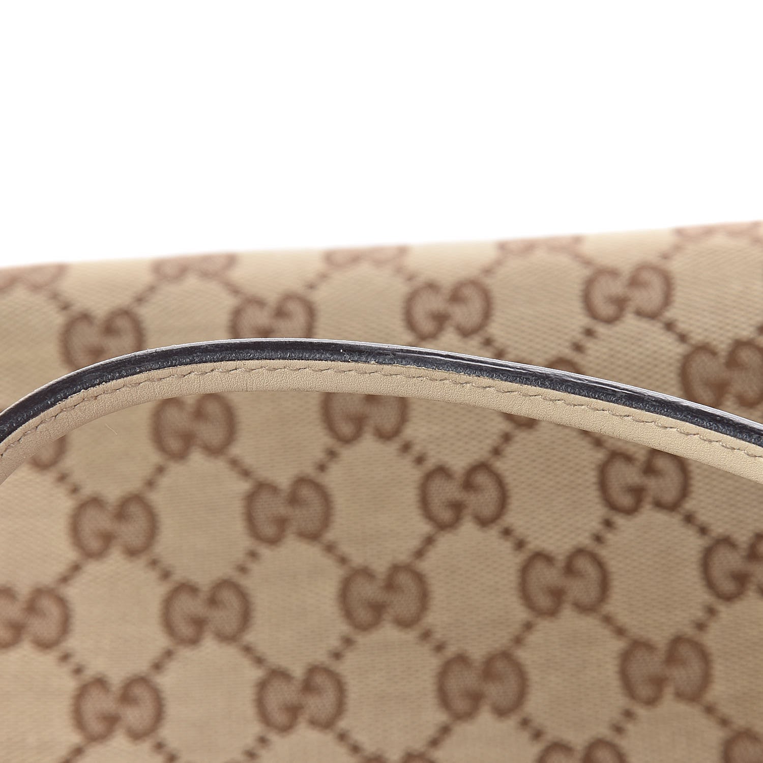 Gucci Monogram Large New Britt Tote Off White 9 of 17