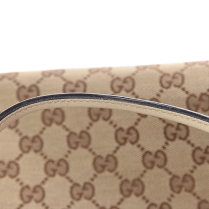 Gucci Monogram Large New Britt Tote Off White 9 of 17