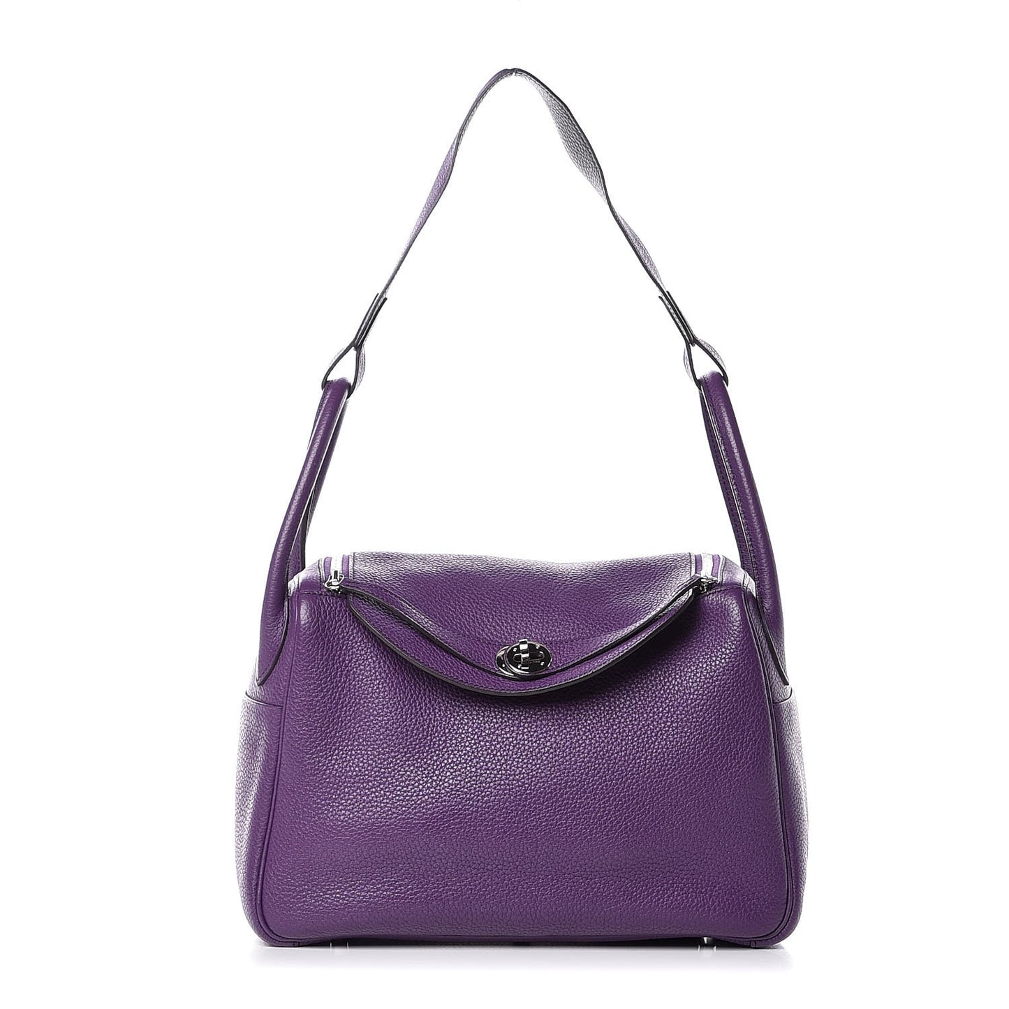 Taurillon Clemence Eclat Lindy 30 Ultraviolet Bleu Obscur