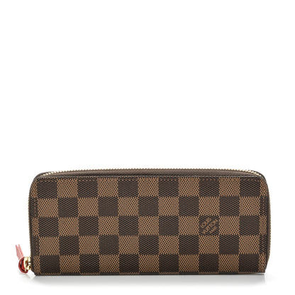 Louis Vuitton Damier Ebene Clemence Wallet 1 of 6