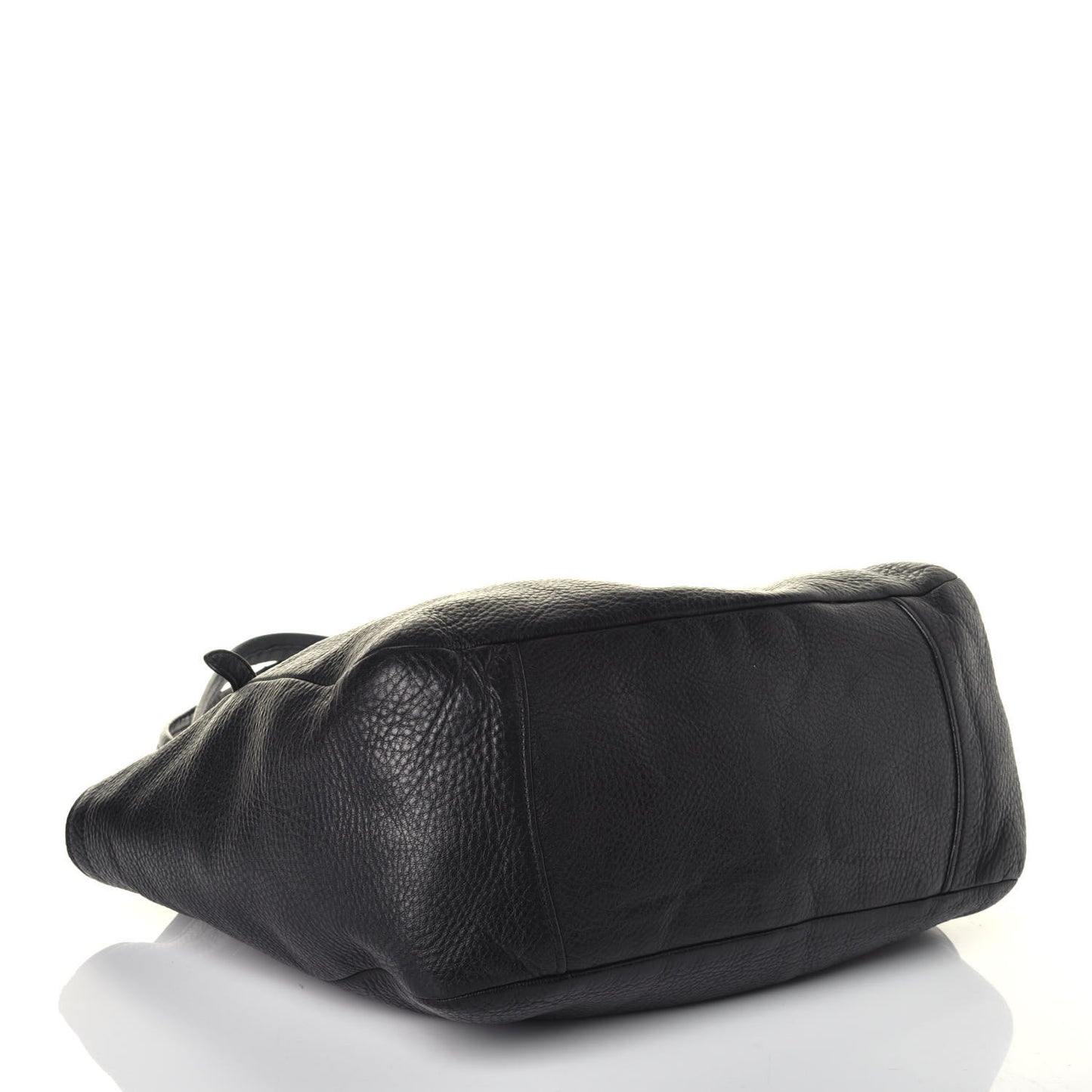 Vitello Daino Tote Nero Black