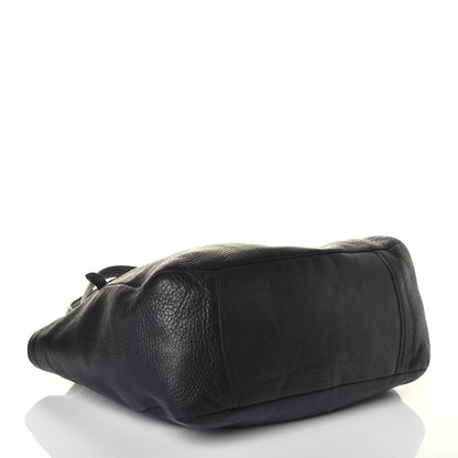 Prada Vitello Daino Tote Nero Black 4 of 8