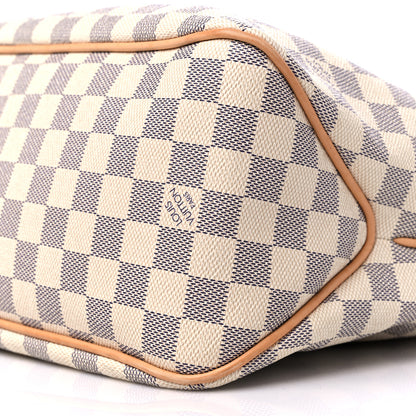 Louis Vuitton Damier Azur Delightful MM Rose Ballerine 9 of 14
