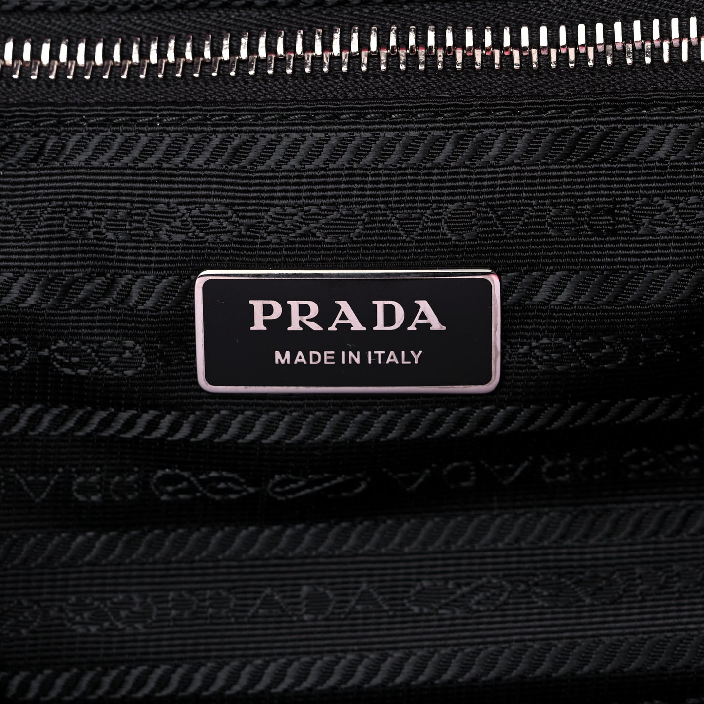 Terry Cloth Tote Bag Petalo Black