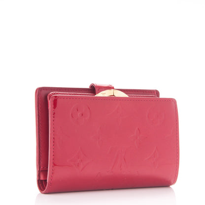 Louis Vuitton Vernis French Purse Wallet Pomme D'Amour 3 of 7