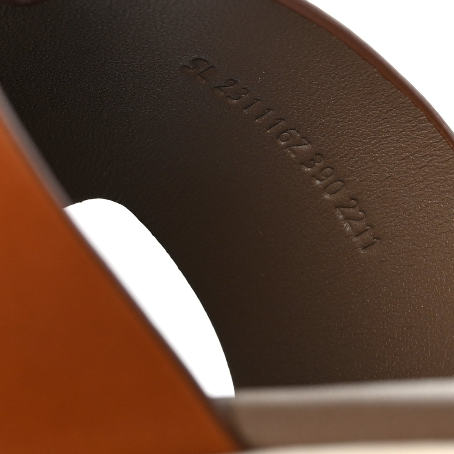 Calfskin Cork Eze 30 Sandals 39 Marron Glaise