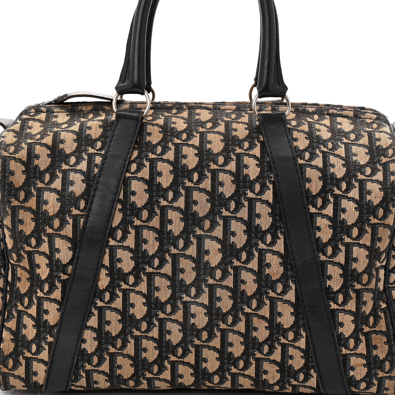 Christian Dior Monogram Boston Navy Blue 8 of 11