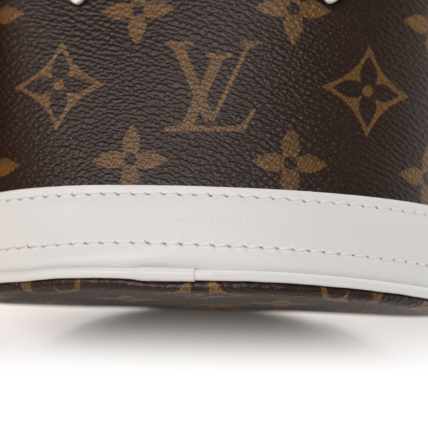 Louis Vuitton Monogram LV Match Nano Bucket Bag White 8 of 13