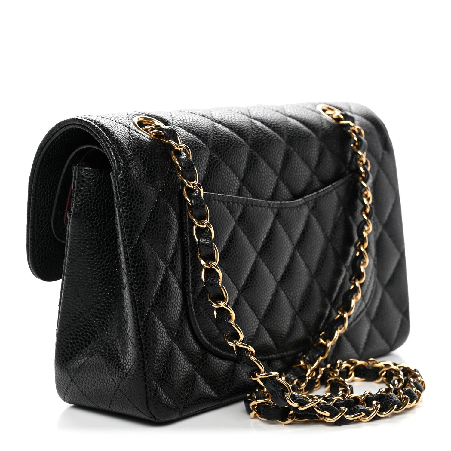 Chanel Caviar Quilted Small Double Flap Black 3 of 11