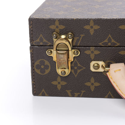 Louis Vuitton Monogram Jewellery Case Hard Trunk 15 of 15